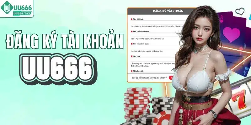 Hướng dẫn 3 bước đăng ký tài khoản UU666